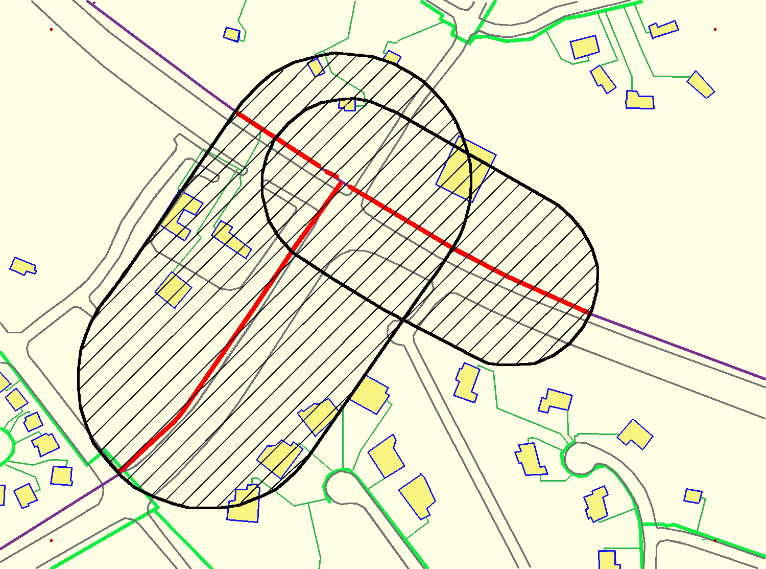 High Consequence Area Drawing